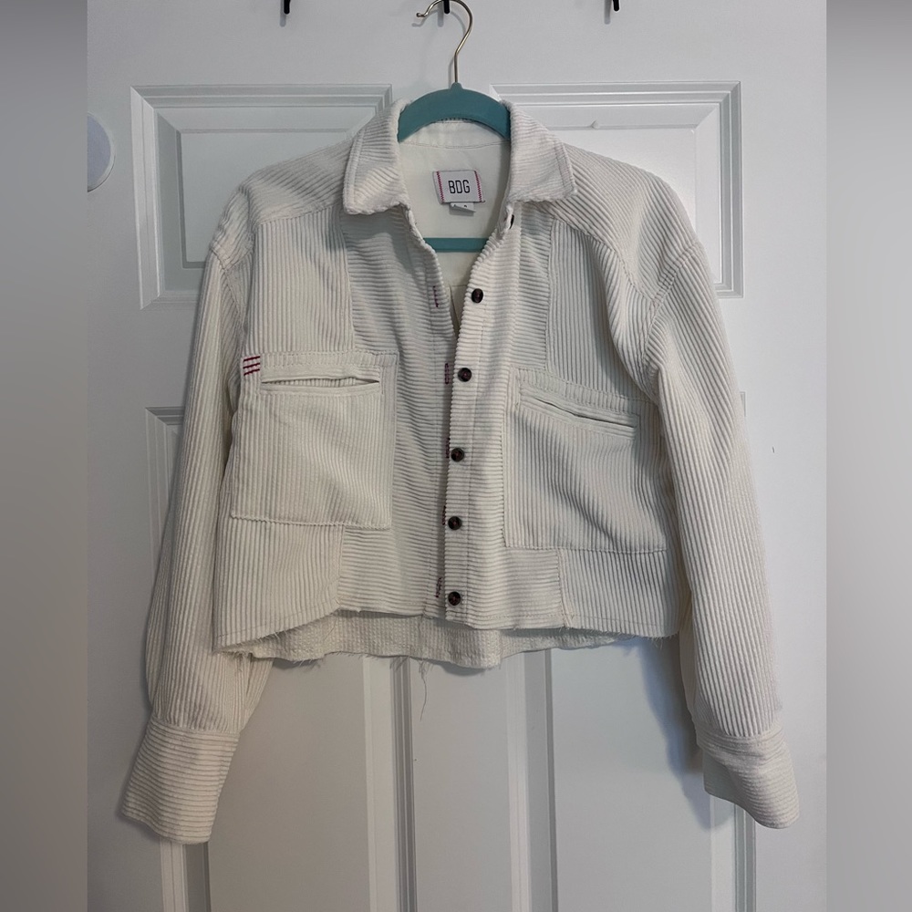 BDG cropped shacket